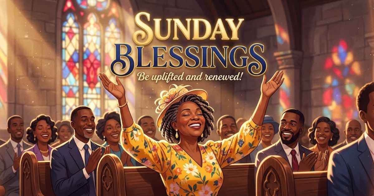 african american sunday blessings gif