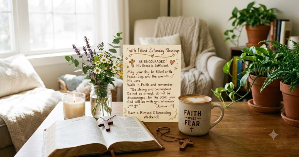 Faith Filled Saturday Blessings and Encouraging Messages