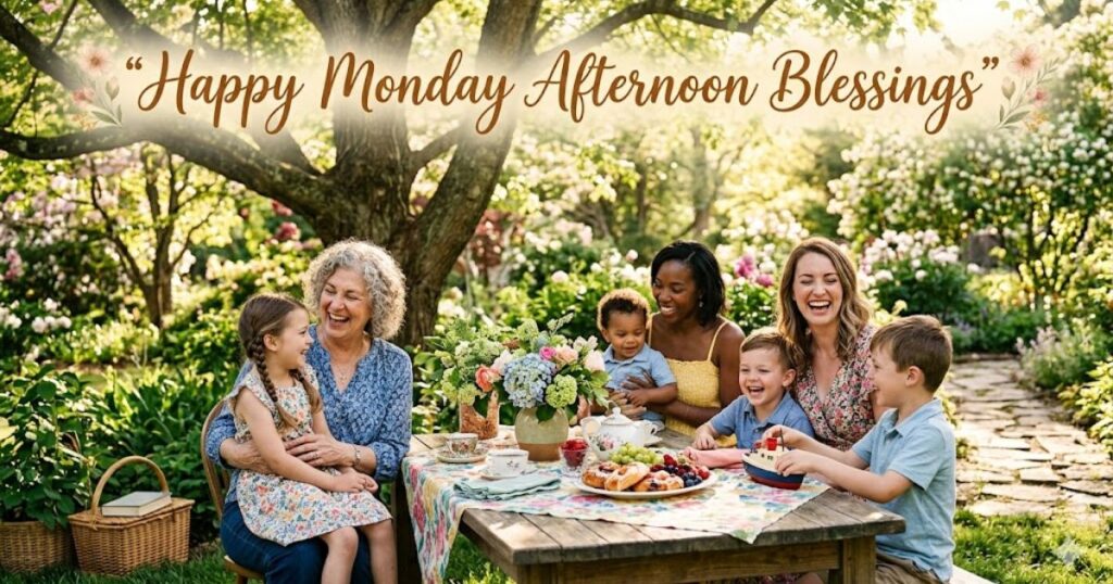 Happy Monday Afternoon Blessings