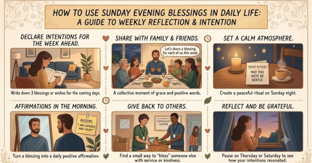 How To Use Sunday Evening Blessings In Daily Life