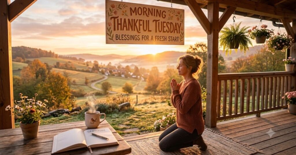 Morning Thankful Tuesday Blessings For A Fresh Start
