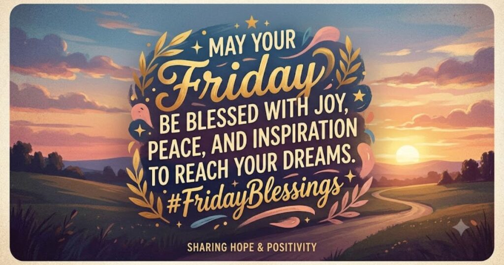 Motivational Short Friday Blessings Quotes