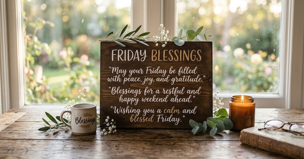 short friday blessings quotes