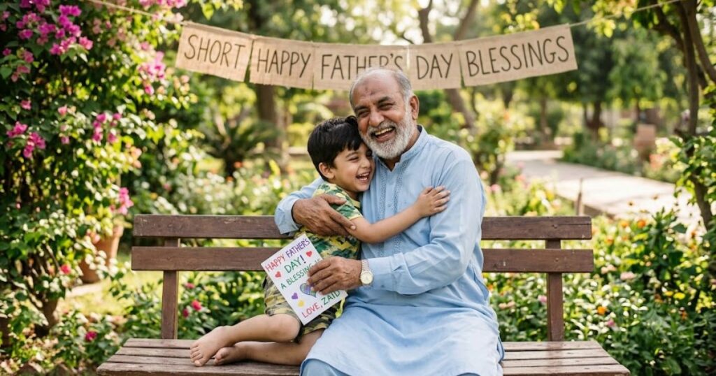 Short Happy Fathers Day Blessings