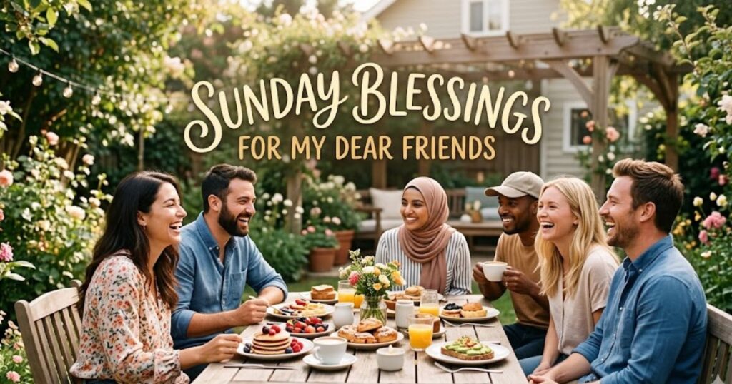 Sunday Blessings for Friends
