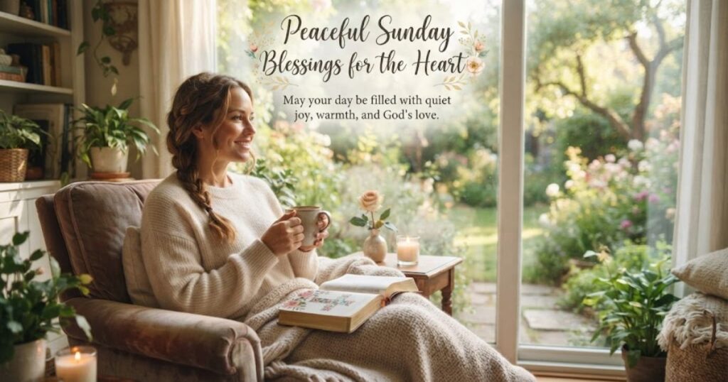Peaceful Sunday Blessings for the Heart