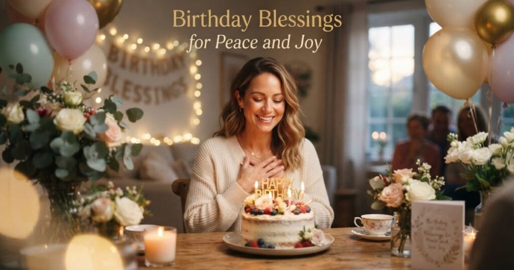 Birthday Blessings for Peace and Joy