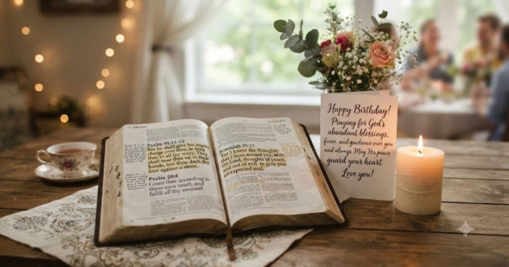 Birthday Prayers with Scripture