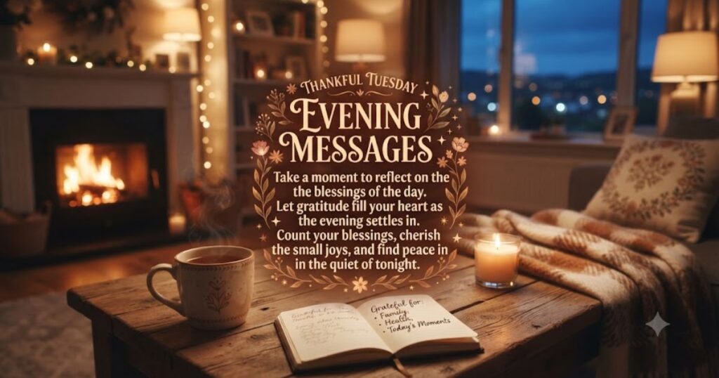 Thankful Tuesday Evening Messages