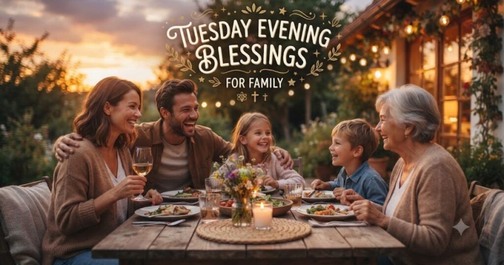 Tuesday Evening Blessings for Family