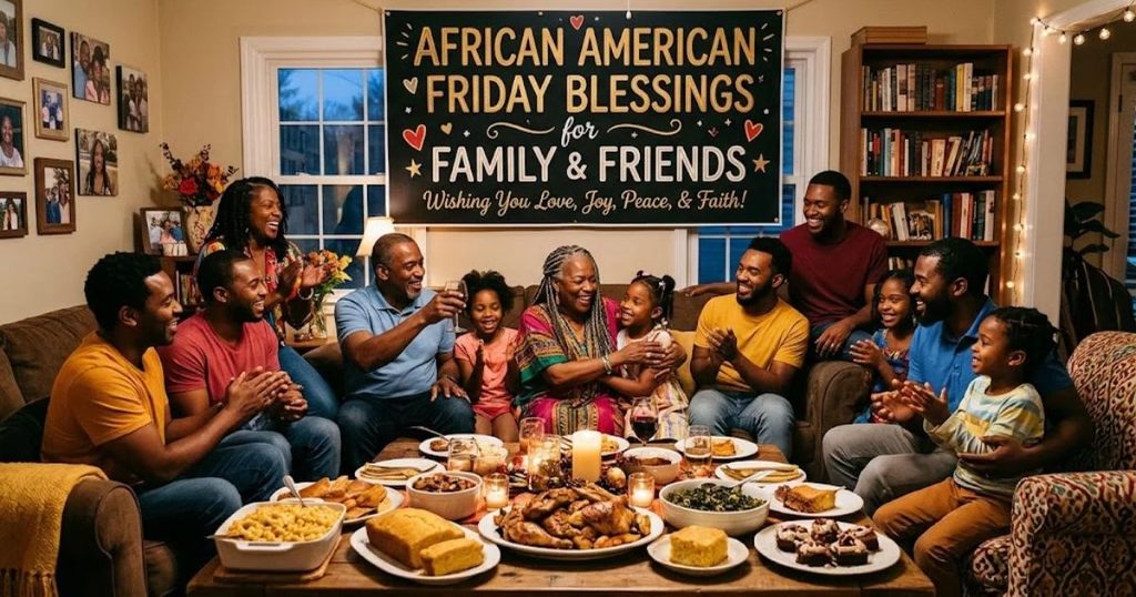 African American Friday Blessings for Family and Friends