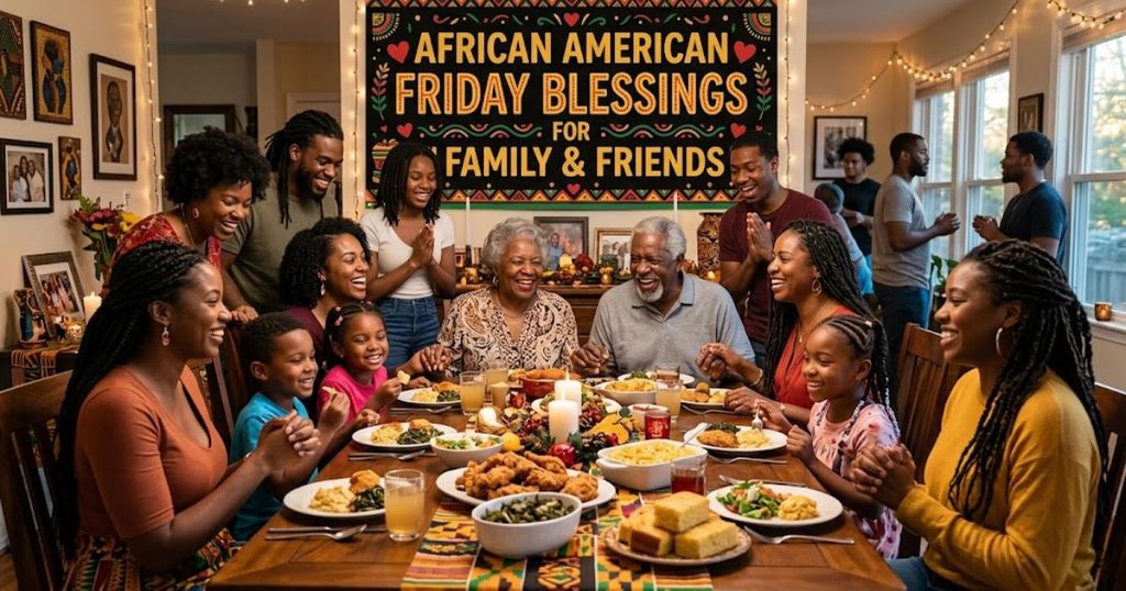 African American Friday Blessings for Family and Friends