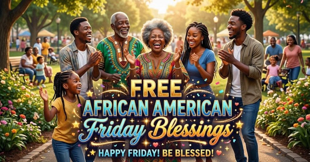 Free African American Friday Blessings GIFs