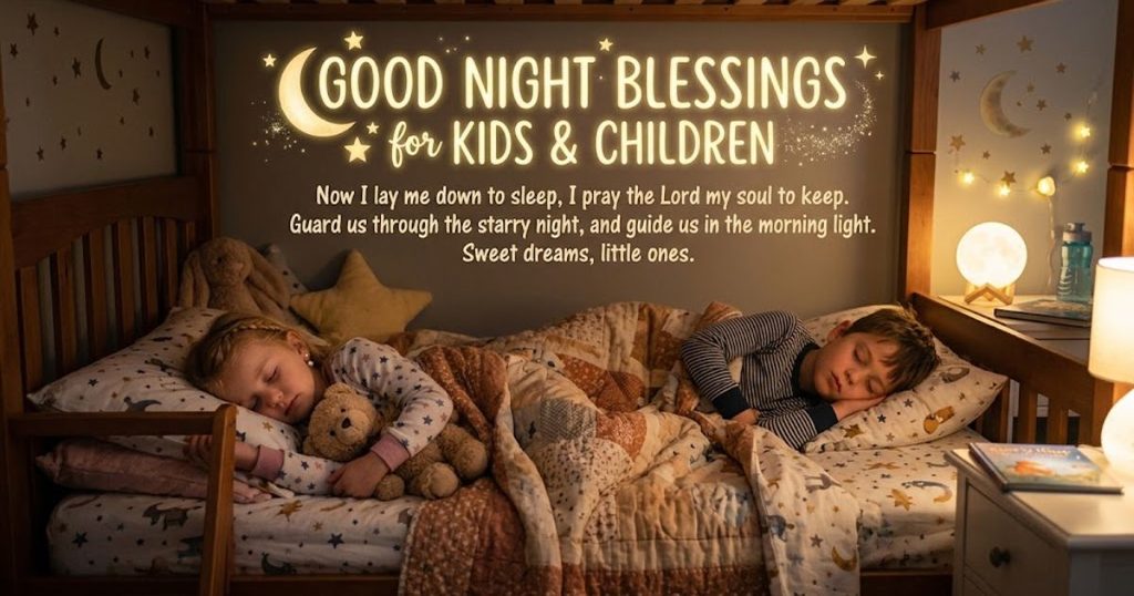 Good Night Blessings for Kids and Children