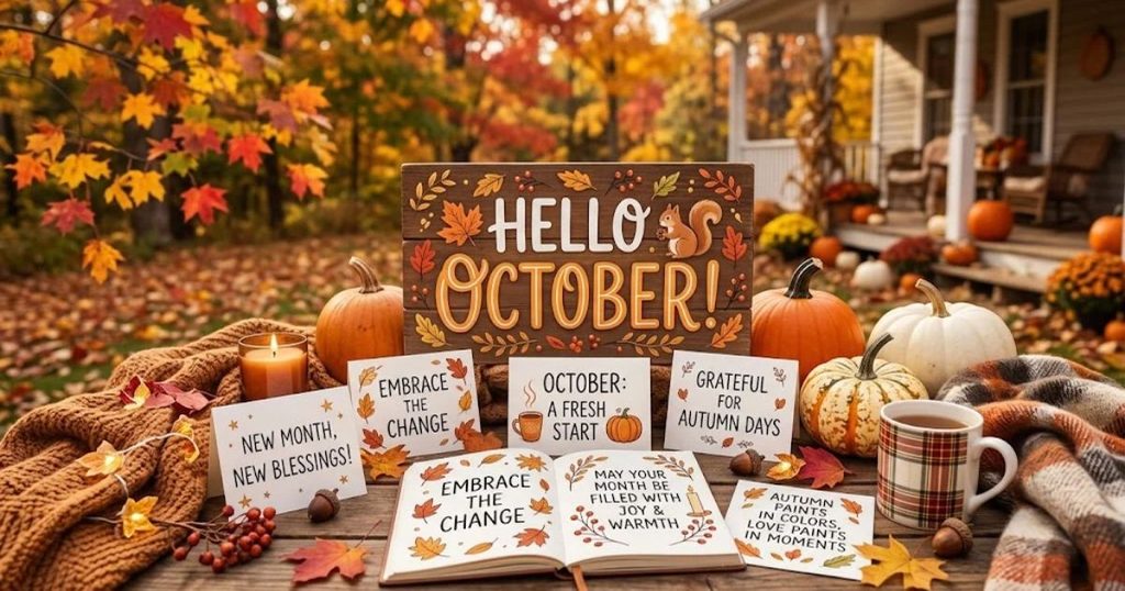 Hello October Images With Positive Messages