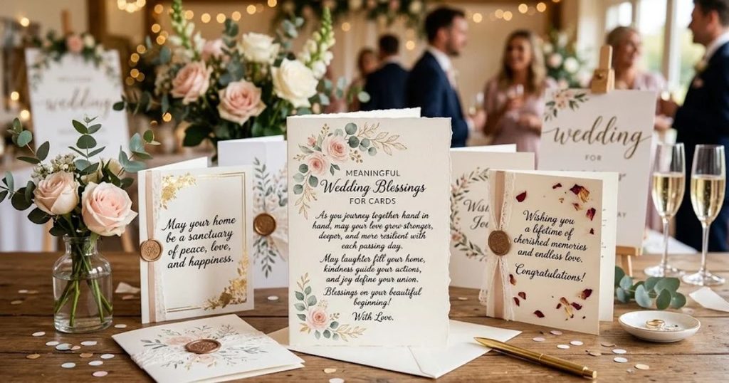 Meaningful Wedding Blessings for Cards